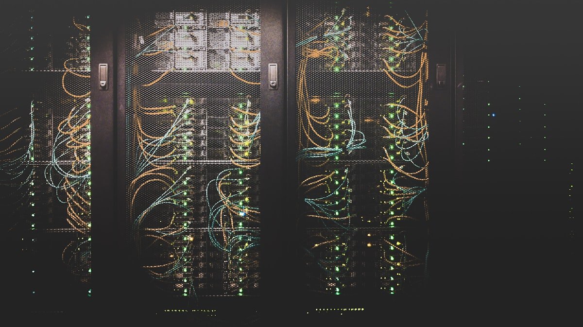 Server infrastructure representing distributed systems architecture