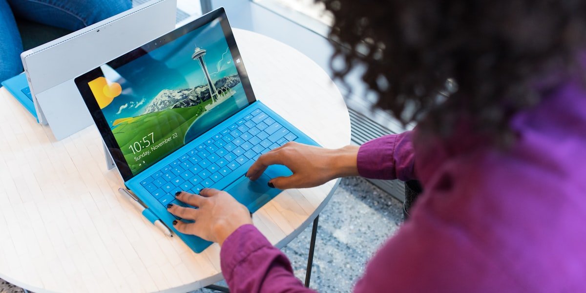 Candidate preparing for a remote technical interview at a laptop