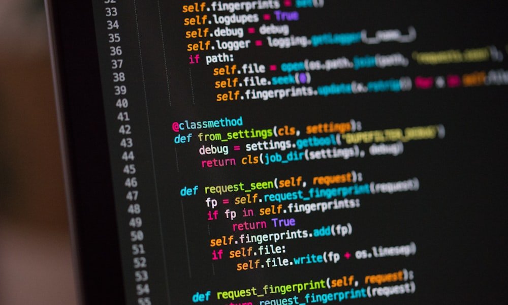 Code editor showing an algorithm implementation