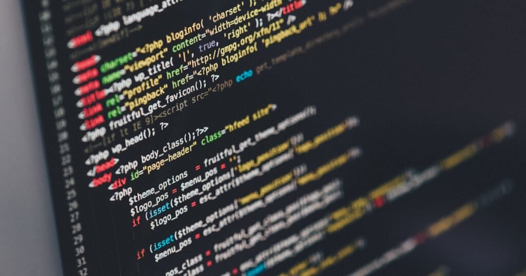 Java code on a computer screen representing coding interview practice