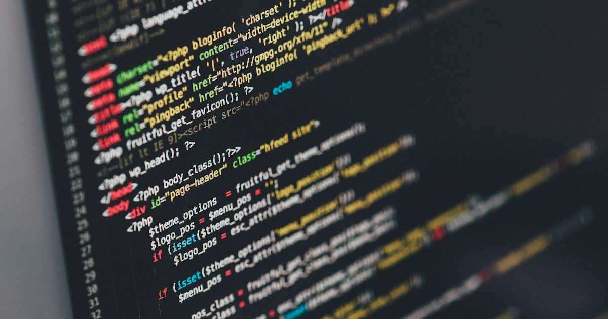 Code on a monitor representing binary search practice