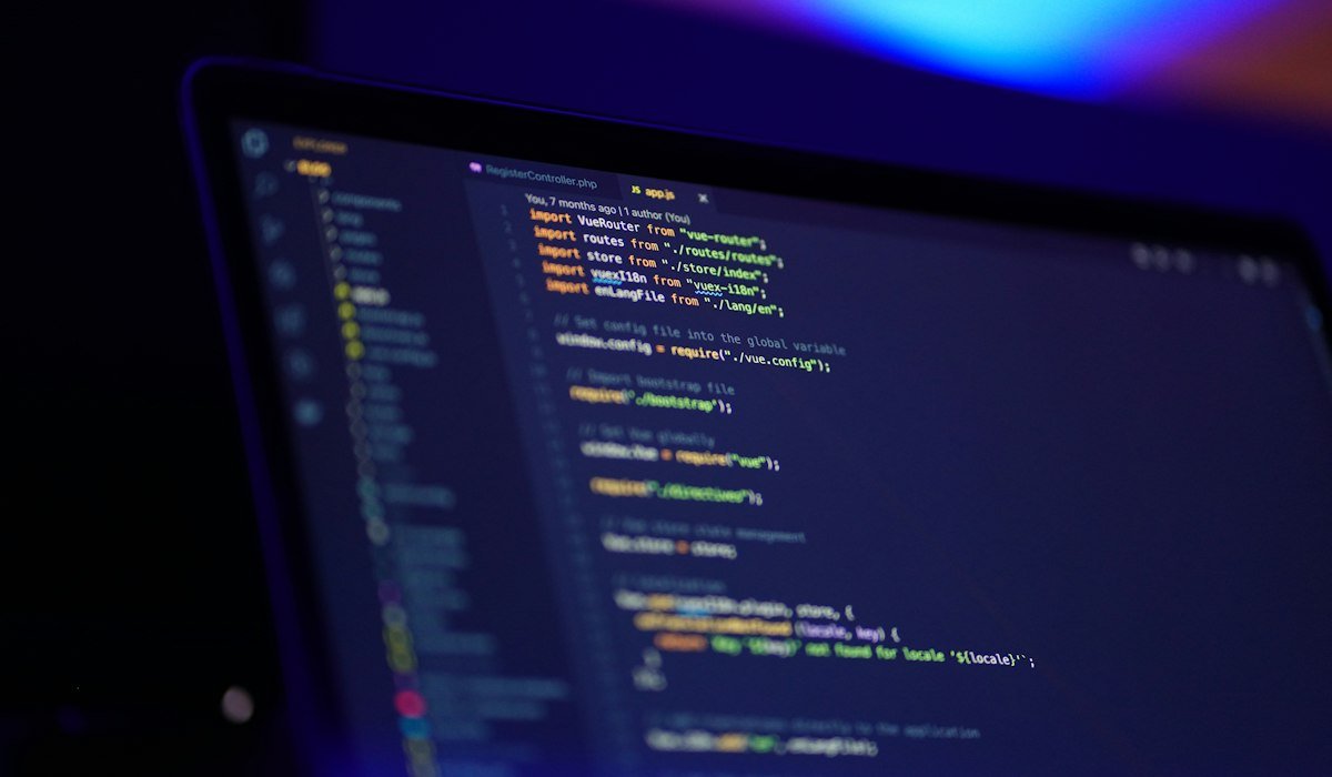 Developer practising Spring Boot interview questions on a laptop